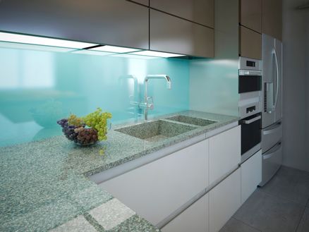 Küchenrückwandverglasung